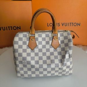💎✨BEAUTIFUL✨💎 Authentic Louis Vuitton Speedy 25 Azur